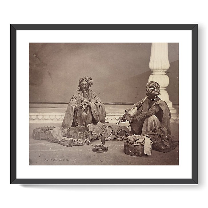 Charmeurs de serpents, 1862-1864 (affiches d'art encadrées)