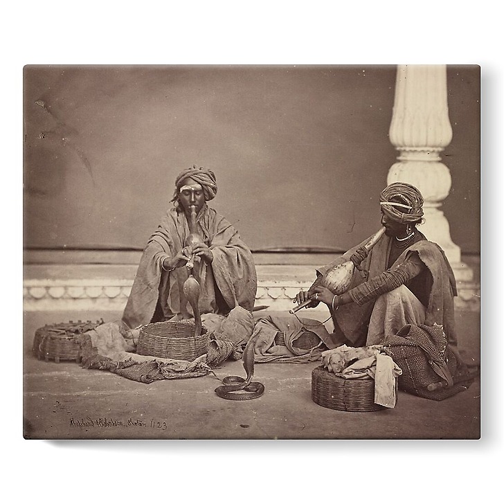 Charmeurs de serpents, 1862-1864 (stretched canvas)