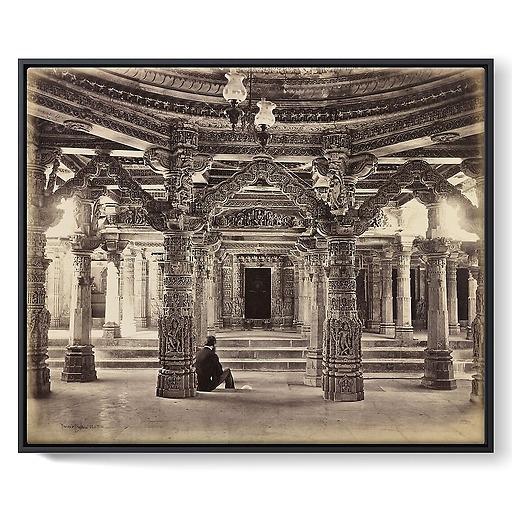 Mont Abu. Delwara, temple de Vimala Vasahi, 1870 (toiles encadrées)