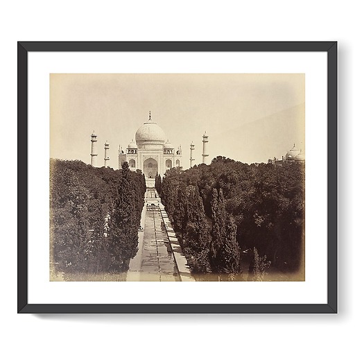 Agra. Le Taj Mahal, 1863-1870 (affiches d'art encadrées)