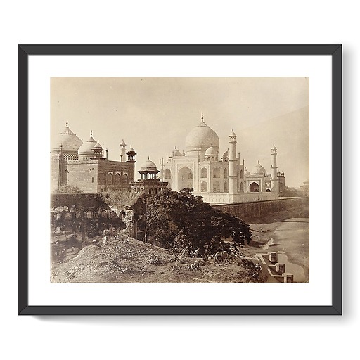 Agra. Le Taj Mahal, 1870-1880 (affiches d'art encadrées)