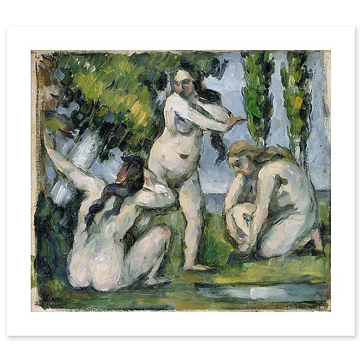 Trois baigneuses (canvas without frame)