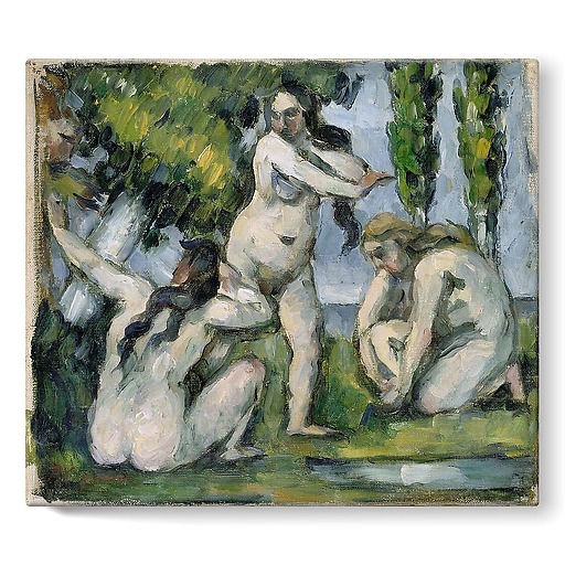 Trois baigneuses (stretched canvas)