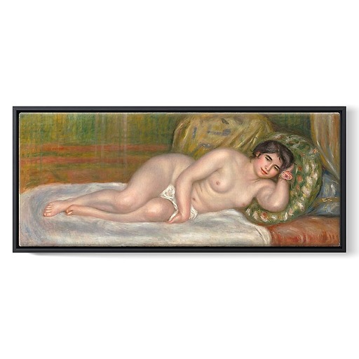 Femme nue couchée (framed canvas)