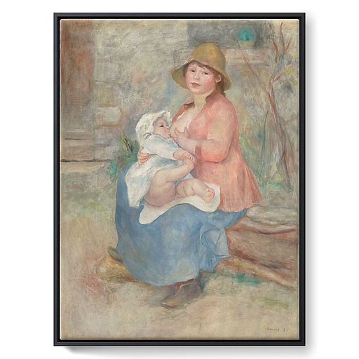 Maternité, L'Enfant au sein ou Madame Renoir et son fils Pierre (toiles encadrées)