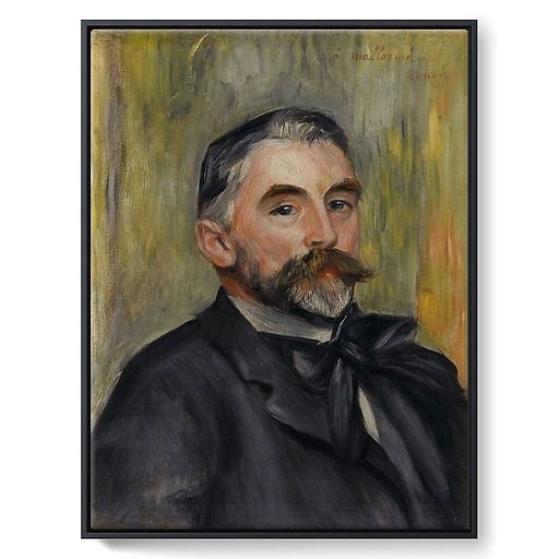 Portrait de Stéphane Mallarmé (framed canvas)
