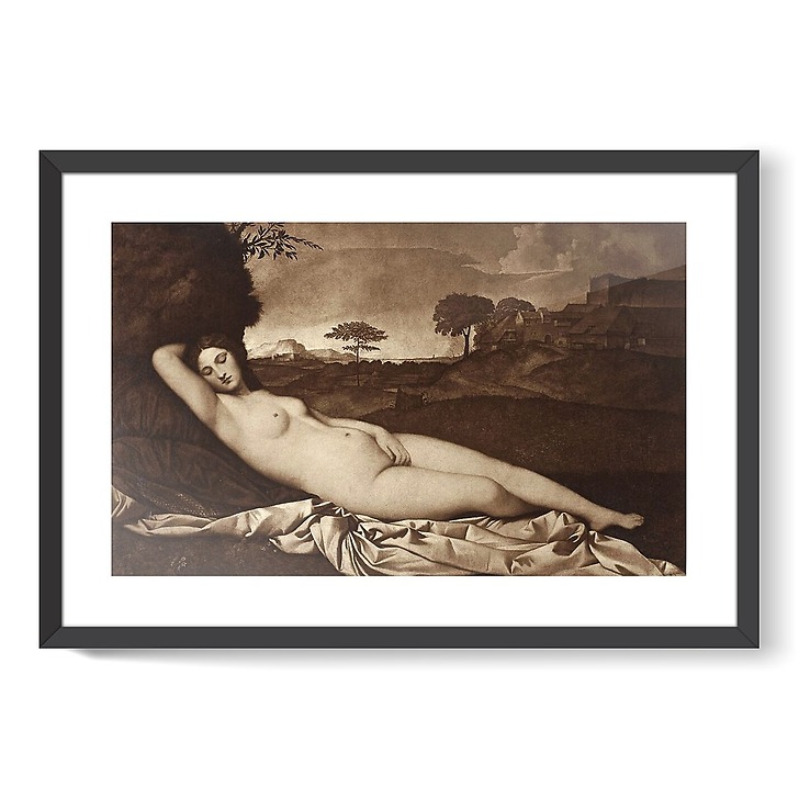 Vénus endormie (affiches d'art encadrées)