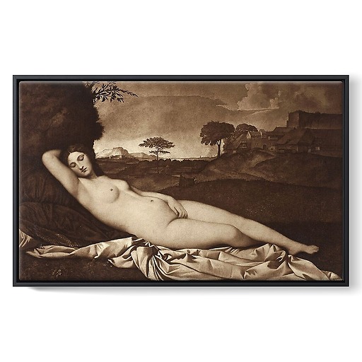 Vénus endormie (framed canvas)