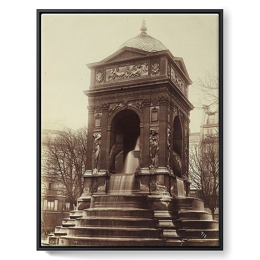 Paris, Fontaine des Innocents (framed canvas)