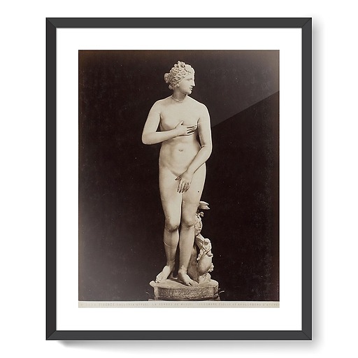 Firenze - Galleria Uffizi, la Venere de' Medici (Cléomène) (framed art prints)