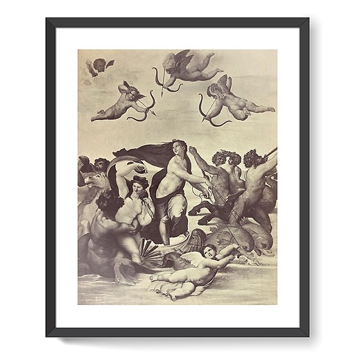 Raphaël, triomphe de Galatée à la Farnésine (affiches d'art encadrées)