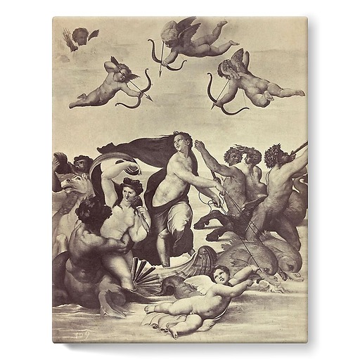 Raphaël, triomphe de Galatée à la Farnésine (toiles sur châssis)