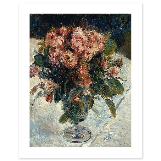 Roses mousseuses (canvas without frame)