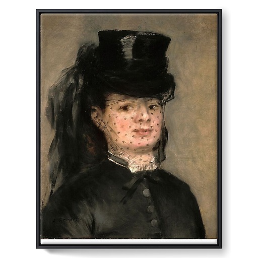 Madame Darras (framed canvas)
