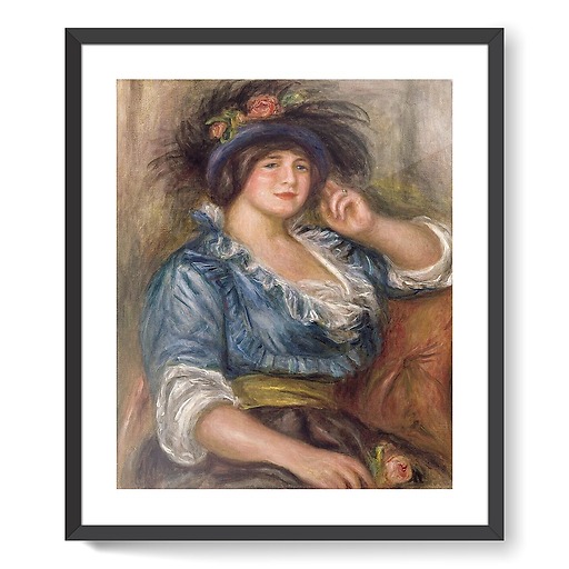 Colonna Romano ou Jeune femme à la rose (framed art prints)