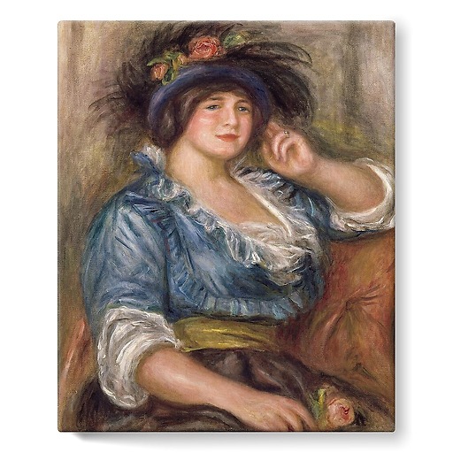 Colonna Romano ou Jeune femme à la rose (toiles sur châssis)