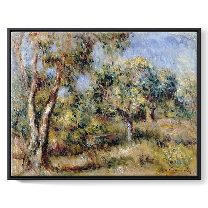 Paysage de Cagnes (toiles encadrées)