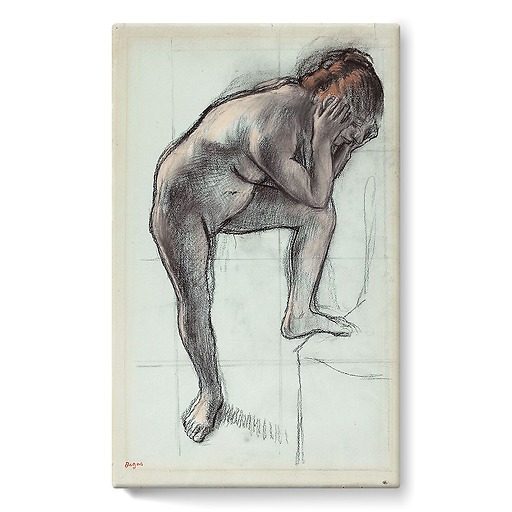 Femme nue debout (stretched canvas)