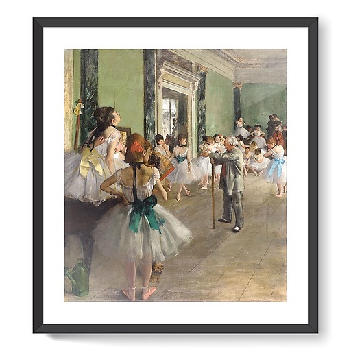La Classe de danse (framed art prints)