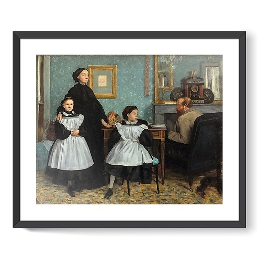 Portrait de famille, dit aussi La Famille Bellelli (framed art prints)