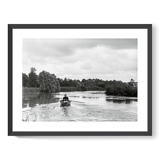 La Seine à Champrosay (détail) (framed art prints)