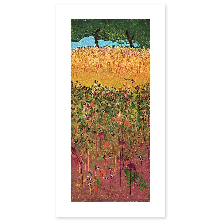 Le Champ de blé d'or et de sarrasin (détail) (affiches d'art)