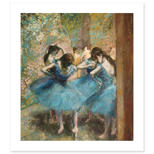 Danseuses bleues (canvas without frame)
