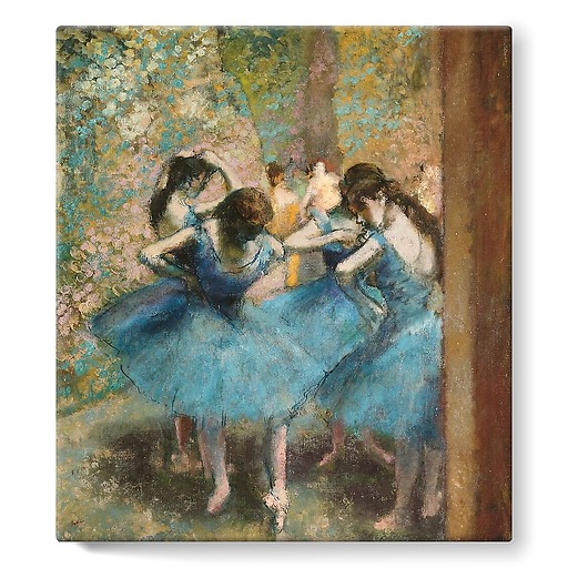Danseuses bleues (stretched canvas)