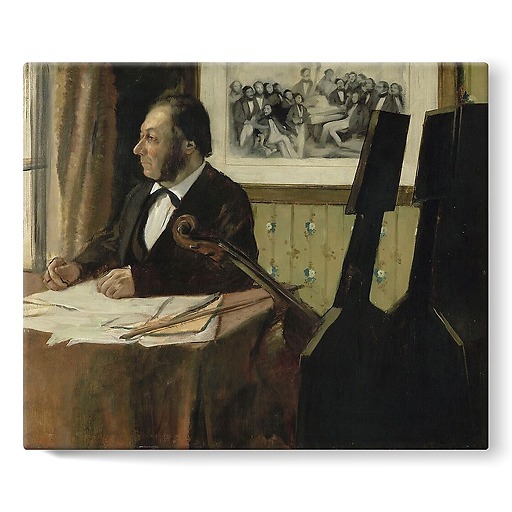 Le Violoncelliste Louis-Marie Pilet (toiles sur châssis)
