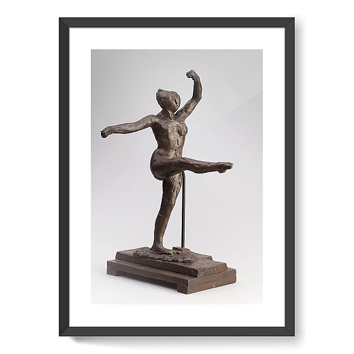 Danseuse regardant la plantede son pied droit (framed art prints)