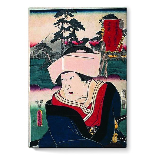 Tonase à Yoshiwara (stretched canvas)