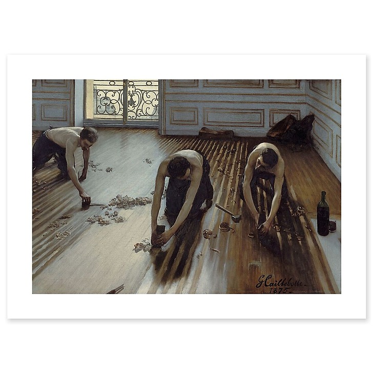 Les raboteurs de parquet (art prints)