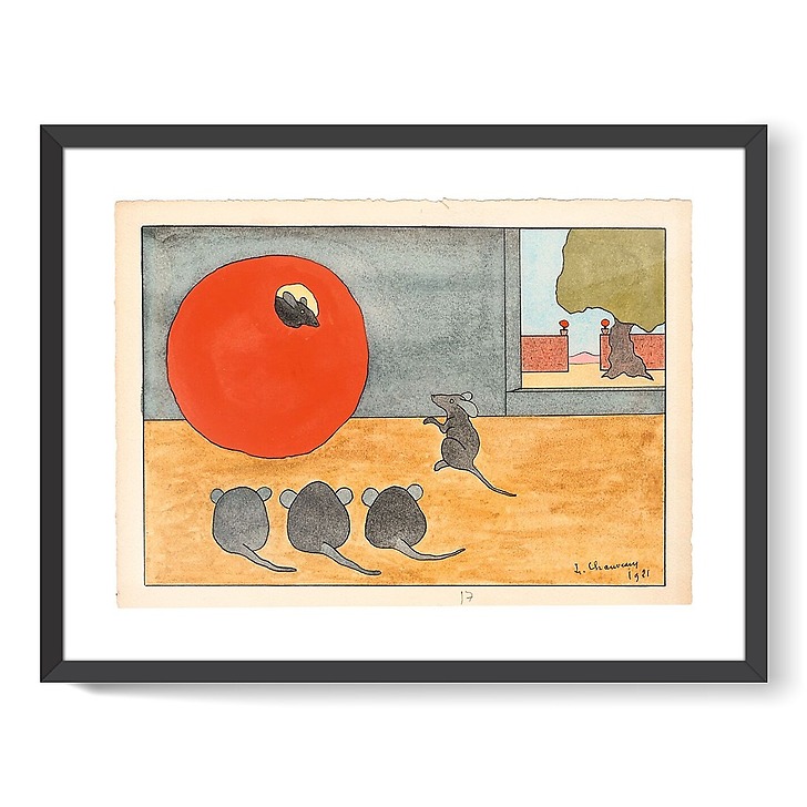 Fables de La Fontaine, « Le rat qui s'est retiré du monde », 1921 (framed art prints)