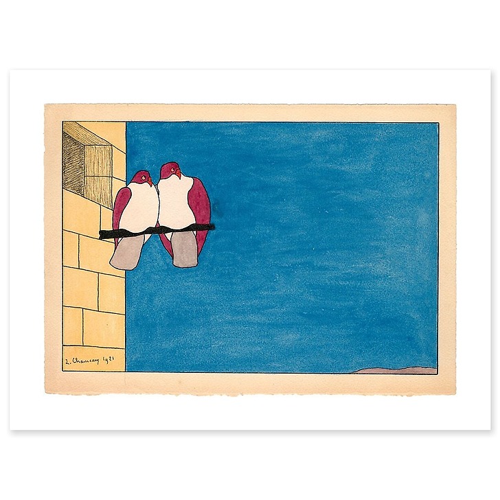 Les Deux Pigeons, 1921 (art prints)