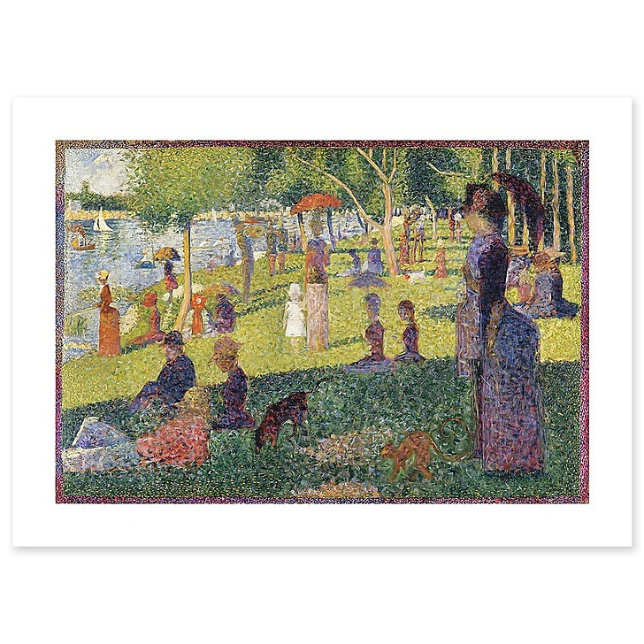 Étude pour « Un dimanche à la Grande Jatte » (toiles sans cadre)