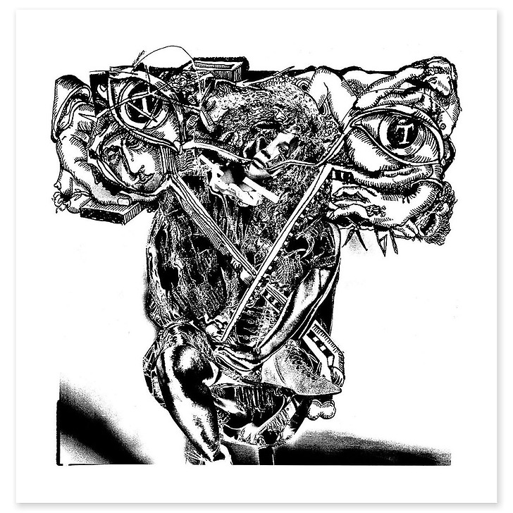 The New Alphabet — T (toiles sans cadre)