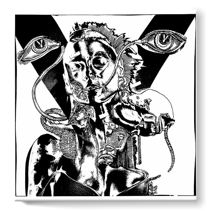 The New Alphabet — Y (toiles sur châssis)