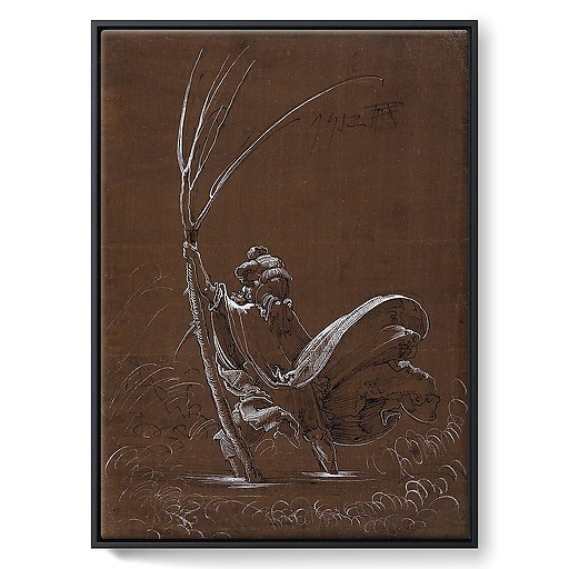 Saint Christophe (framed canvas)