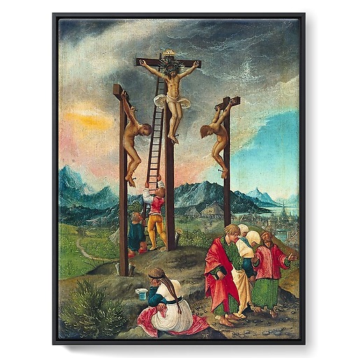 Crucifixion (framed canvas)