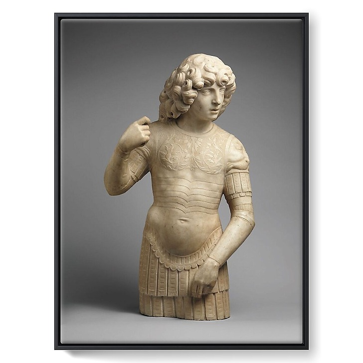 Jeune guerrier (Saint Georges ou Théodore ') (framed canvas)