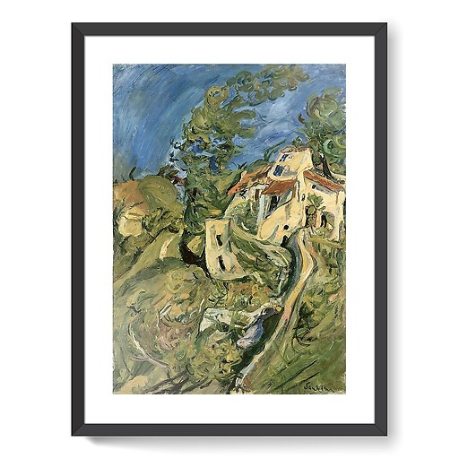 Paysage (détail) (framed art prints)