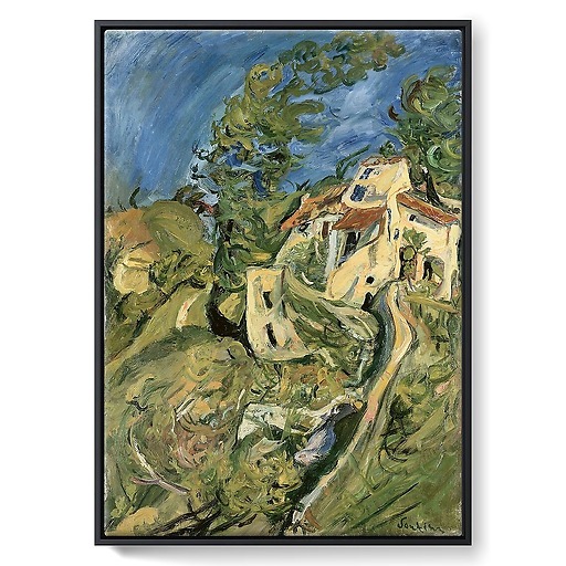 Paysage (détail) (framed canvas)