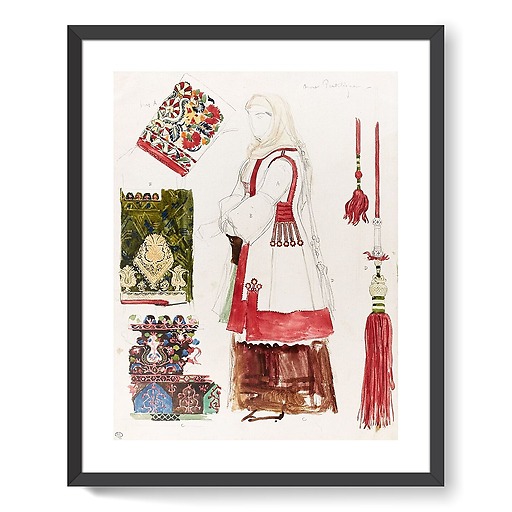 Costume du mont Pentélique (framed art prints)