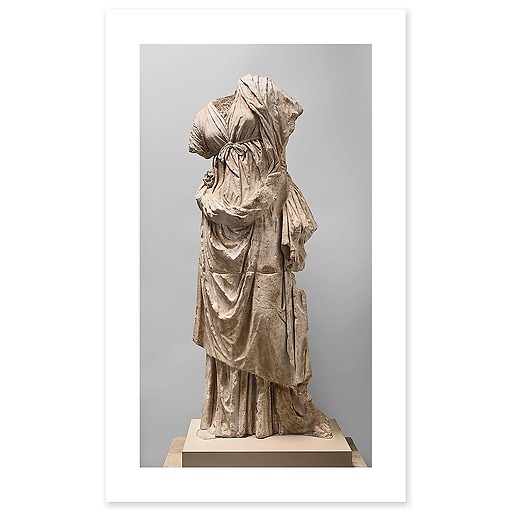Don du général Schneider, statue féminine dite Niobide de Patras (art prints)