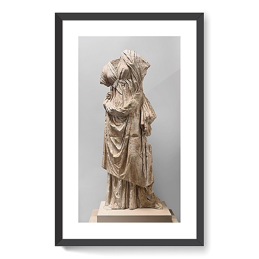 Don du général Schneider, statue féminine dite Niobide de Patras (framed art prints)