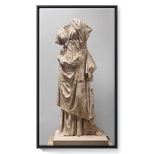 Don du général Schneider, statue féminine dite Niobide de Patras (framed canvas)