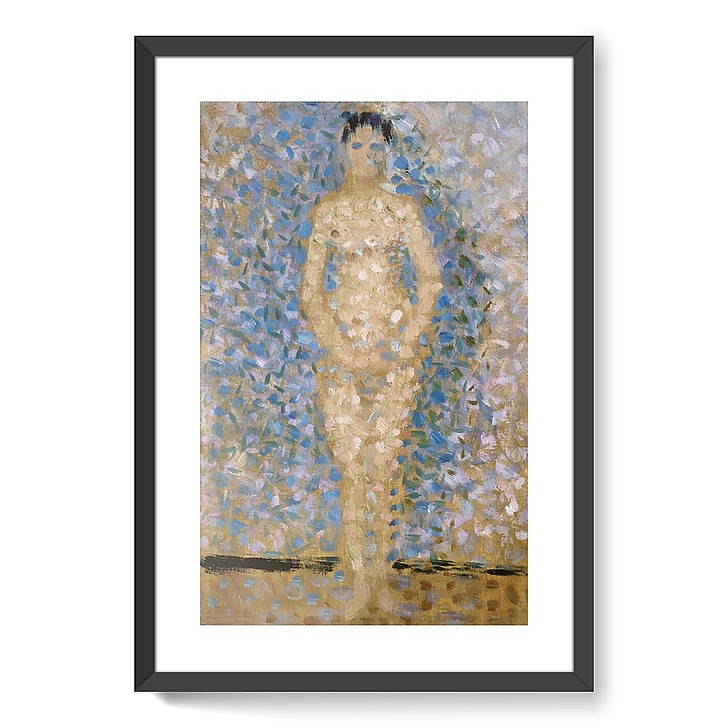 Poseuse debout, esquisse, dit aussi De face (framed art prints)