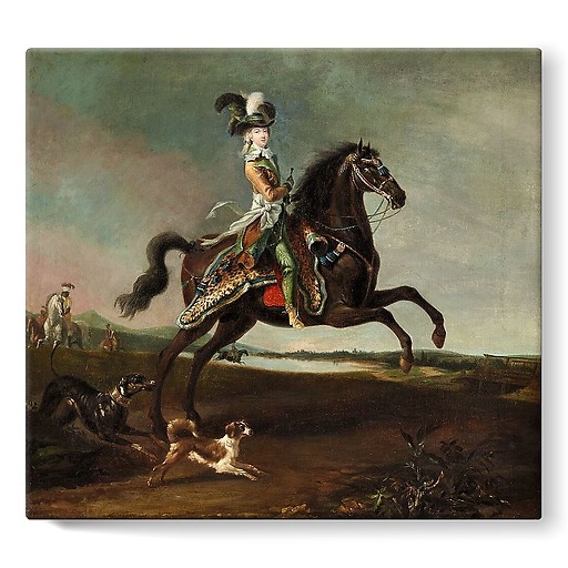 Marie-Antoinette à cheval (stretched canvas)