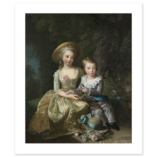 Marie-Thérèse Charlotte (canvas without frame)