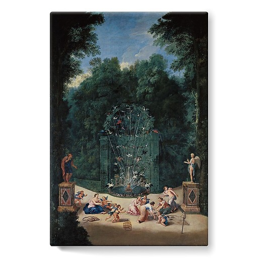 L’Entrée du Labyrinthe dans les jardins de Versailles (toiles sur châssis)
